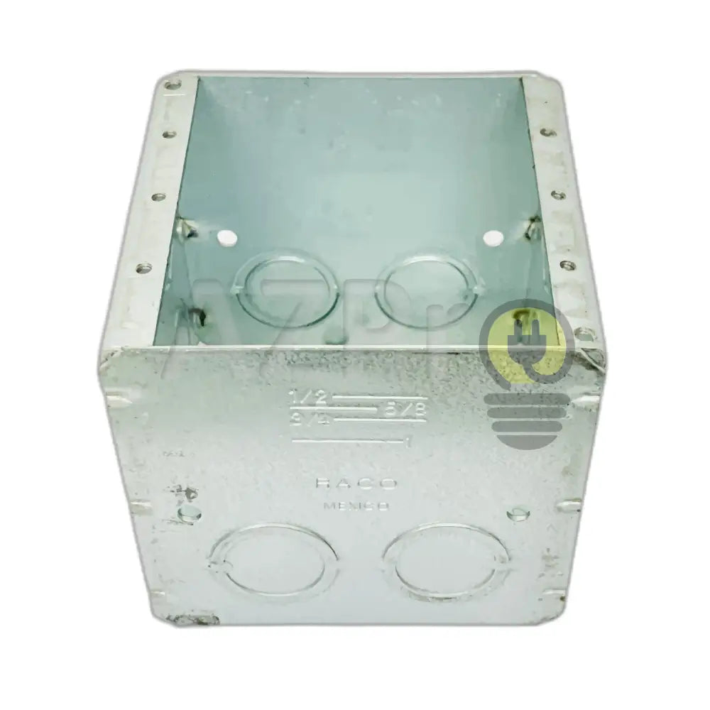 Caja Metalica Raco 696 Chalupa Doble 16 Knockouts Hubbell Electrónica > Audio Equipos Para Escenario