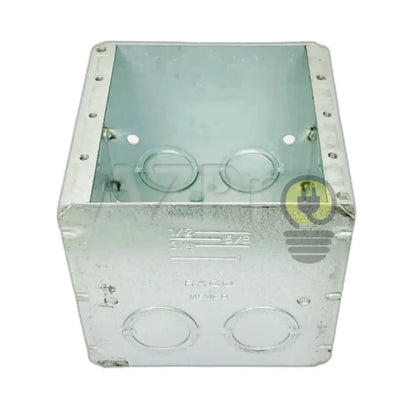 Caja Metalica Raco 696 Chalupa Doble 16 Knockouts Hubbell Electrónica > Audio Equipos Para Escenario