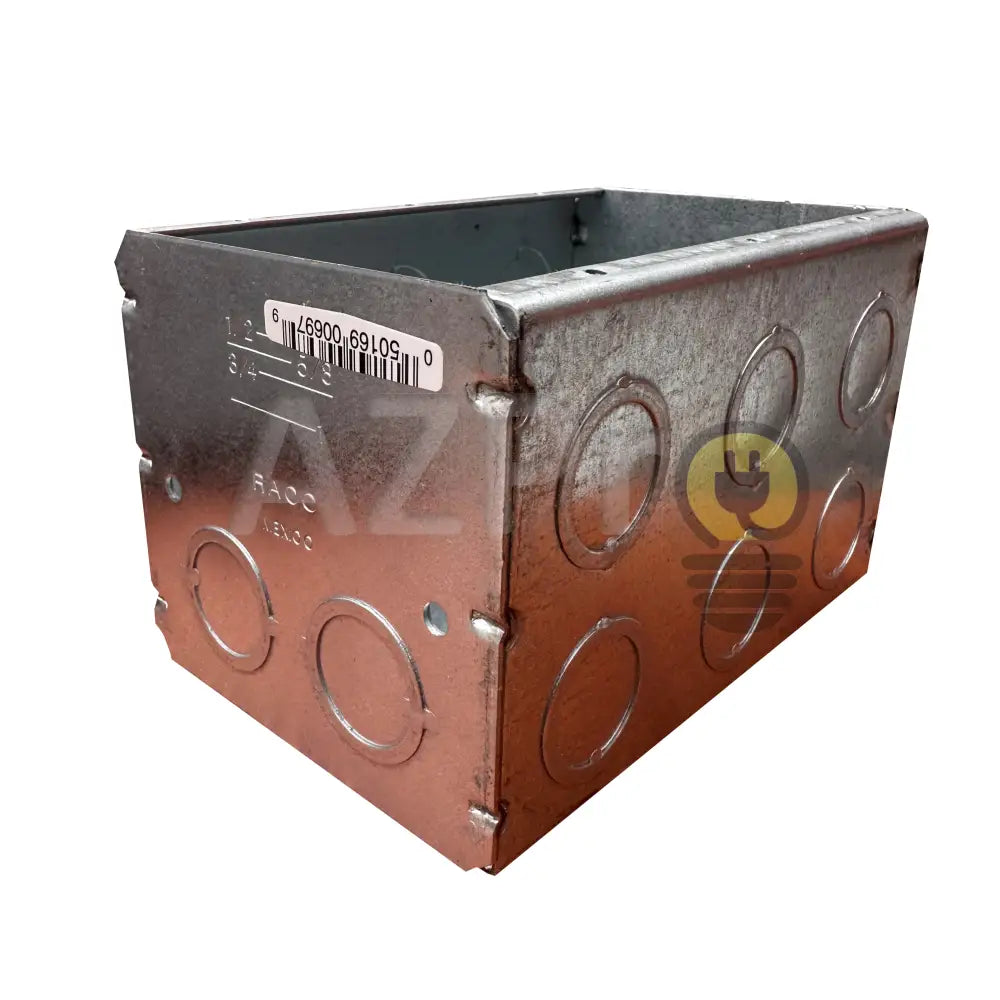 Caja Metalica Raco 697 Chalupa Triple 16 Knockouts Hubbell Electrónica > Audio Equipos Para