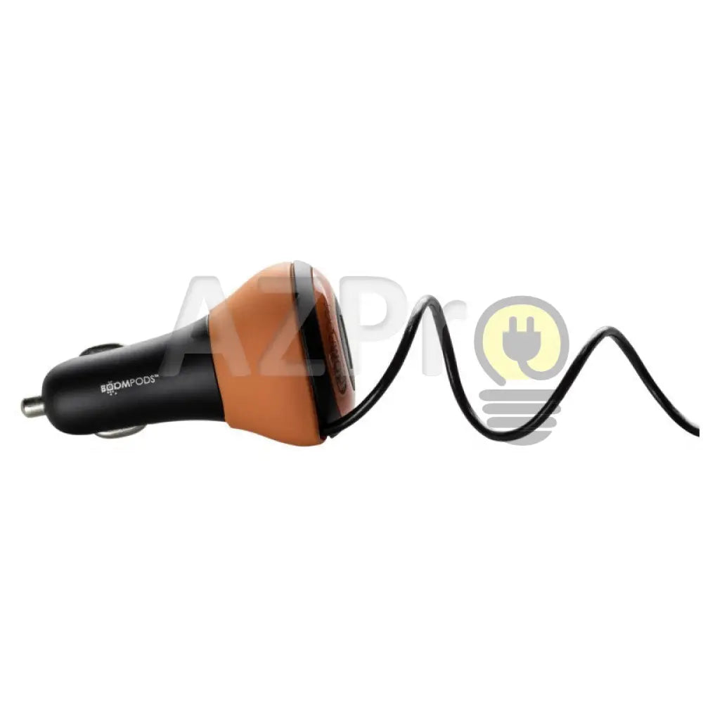 Cargador Auto Usb 3 Salidas Naranja Car Charger Boompods Electrónica > Audio Equipos Para Escenario