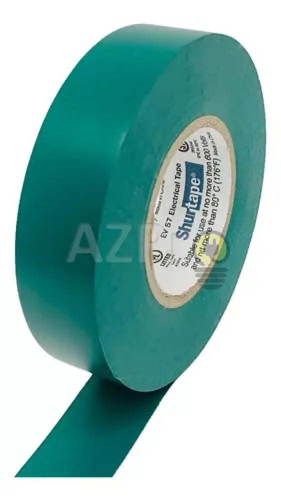 Cinta De Aislar Electrica Pvc Aislante 19Mm X 20Mt Verde Shurtape Electrónica > Audio Equipos Para