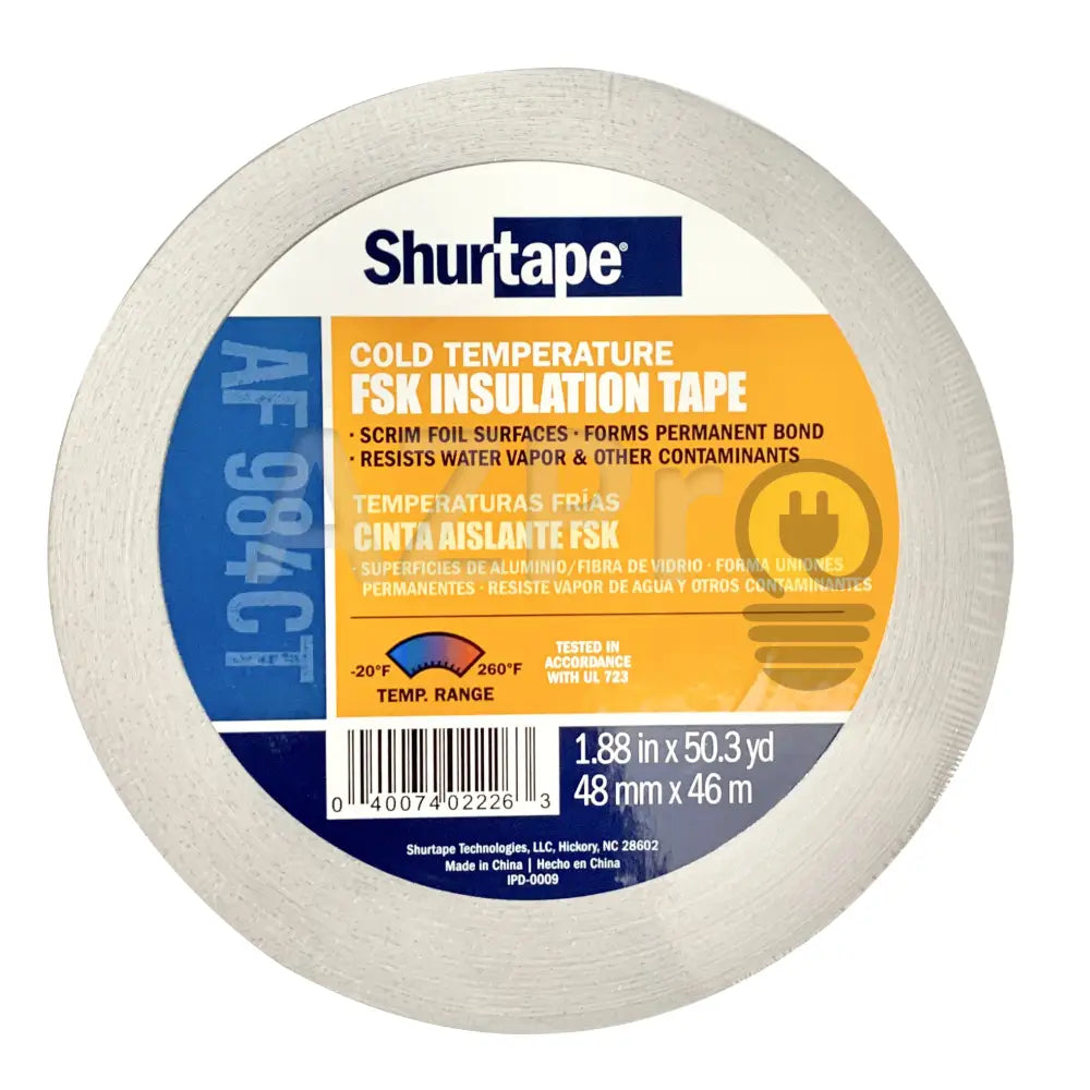Cinta De Aluminio Con Fibra 2 Pulgadas 48Mm X 46Mt Shurtape Electrónica > Audio Equipos Para