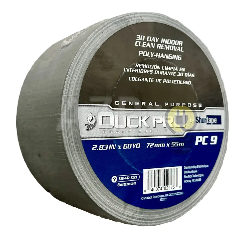 Cinta Ducto 3 Pulgadas 72mm x 54Mt Duct Tape Gris PC9 Shurtape - Electrónica > Audio > Equipos para escenario