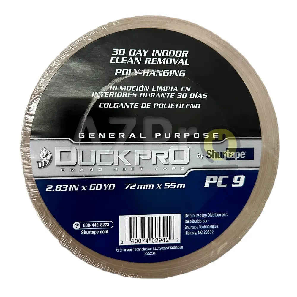Cinta Ducto 3 Pulgadas 72mm x 55Mt Duct Tape Duck Pro PC9 Beige Shurtape Electrónica > Audio > Equipos para escenario
