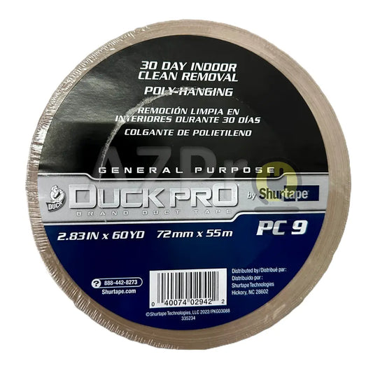 Cinta Ducto 3 Pulgadas 72mm x 55Mt Duct Tape Duck Pro PC9 Beige Shurtape Electrónica > Audio > Equipos para escenario
