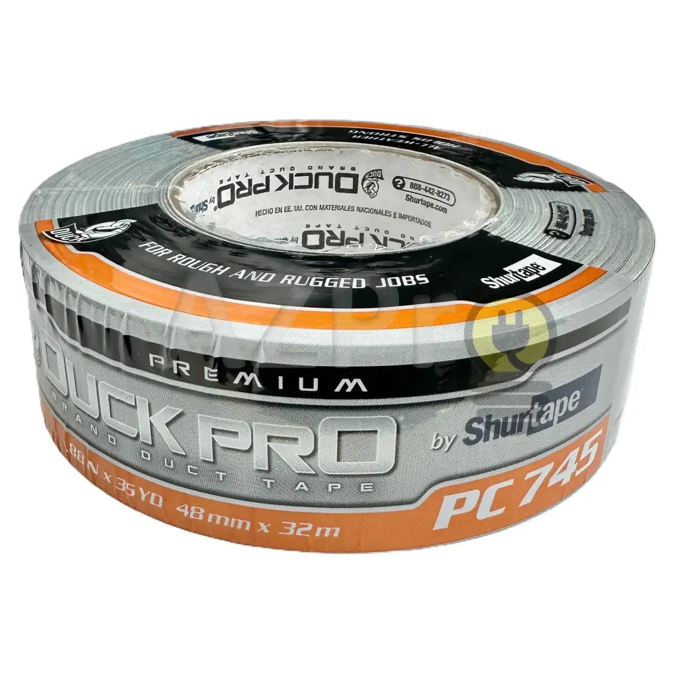 Cinta Ducto Premium 2’’ 48mm x 32Mt Duct Tape T-Rex Negra PC745 Shurtape Electrónica > Audio > Equipos para escenario