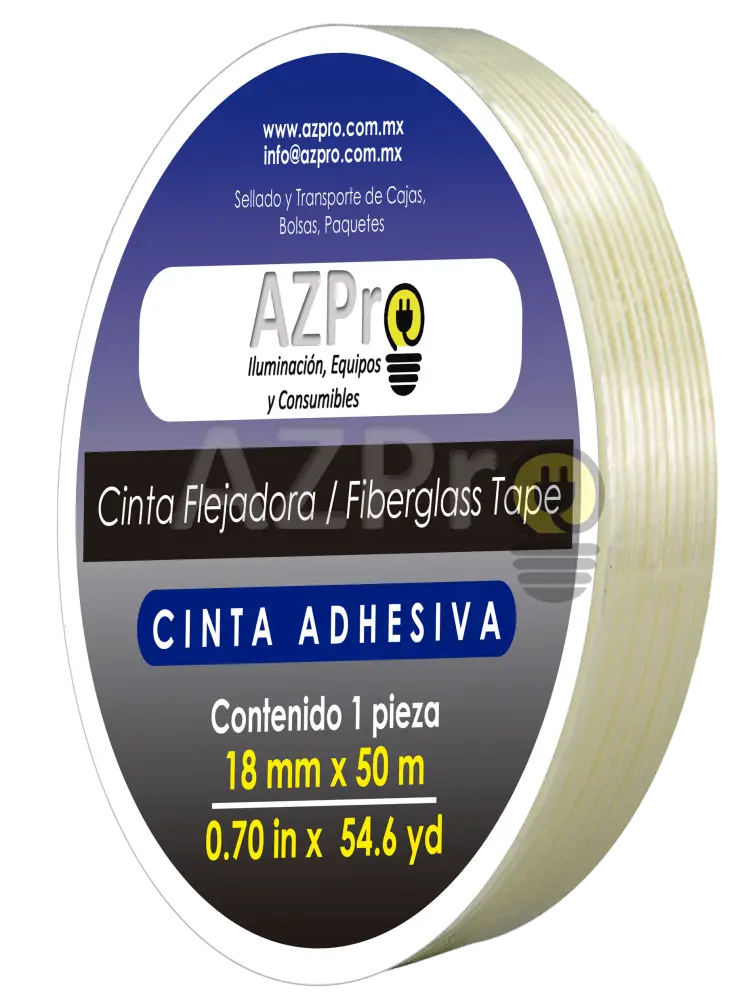 Cinta Flejadora Filamento Fleje 18Mm X 50Mt Azpro Electrónica > Audio Equipos Para Escenario