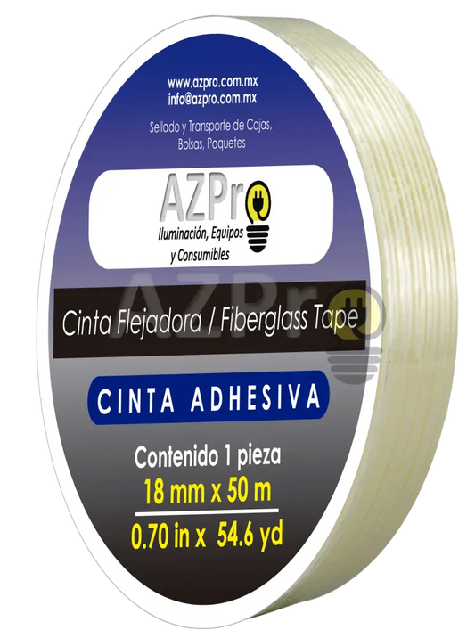 Cinta Flejadora Filamento Fleje 18Mm X 50Mt Azpro Electrónica > Audio Equipos Para Escenario