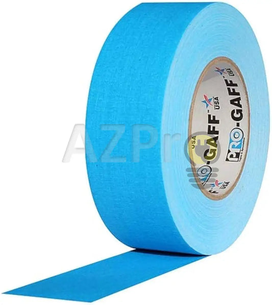 Cinta Gaffer Tape Fluorescente 2 Pulgadas (48 Milimetros mm) X 46 Metros Mt Azul Protapes Progaff (copia) Electrónica >