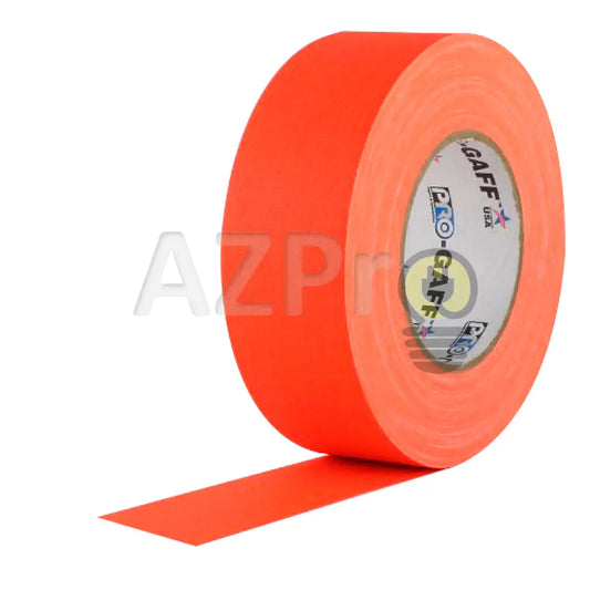 Cinta Gaffer Tape Fluorescente 2 Pulgadas (48 Milimetros Mm) X 46 Metros Naranja Mt Protapes Progaff