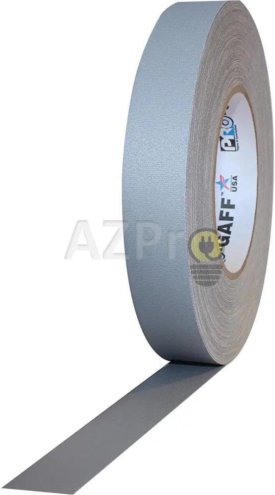 Cinta Gaffer Tape Mate 1 Pulgada (24 Milimetros Mm) X 55 Metros Mt Gris Protapes Progaff Electrónica