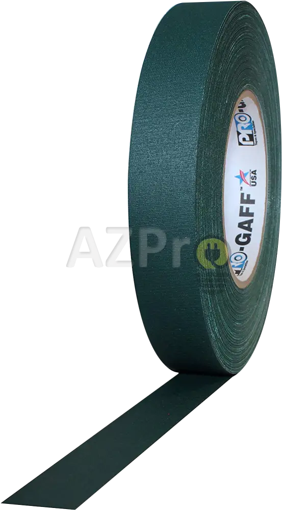 Cinta Gaffer Tape Mate 1 Pulgada (24 Milimetros Mm) X 55 Metros Mt Verde Protapes Progaff