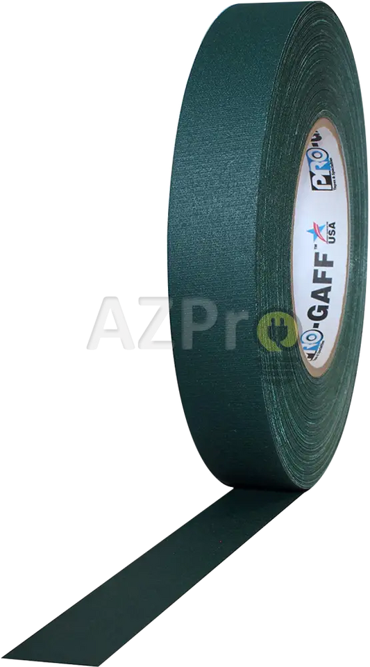 Cinta Gaffer Tape Mate 1 Pulgada (24 Milimetros Mm) X 55 Metros Mt Verde Protapes Progaff