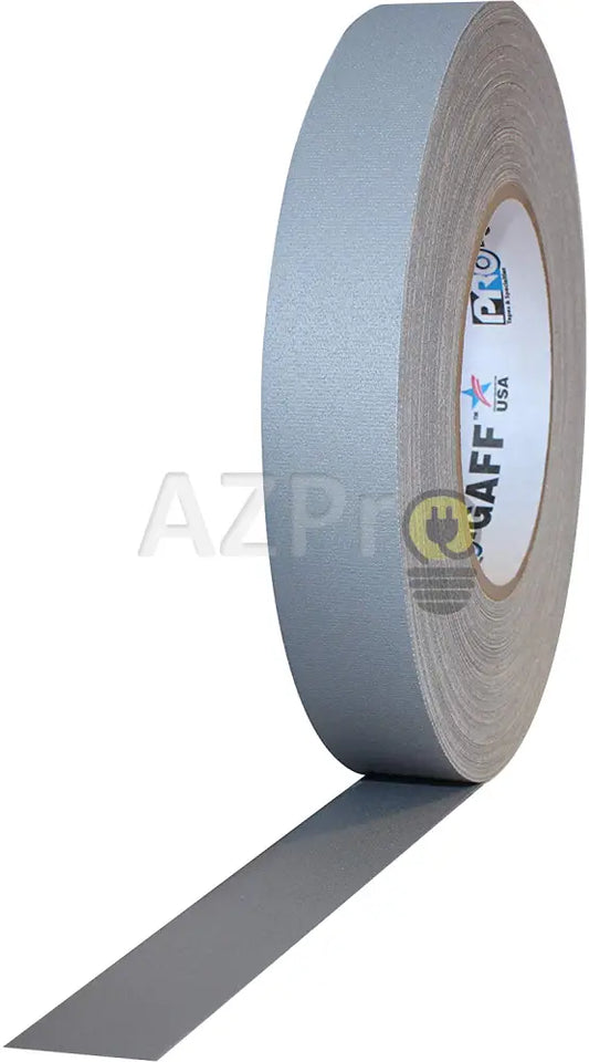 Cinta Gaffer Tape Mate 1 Pulgada (24 Milimetros Mm) X 55 Metros Mt Gris Protapes Progaff Electrónica
