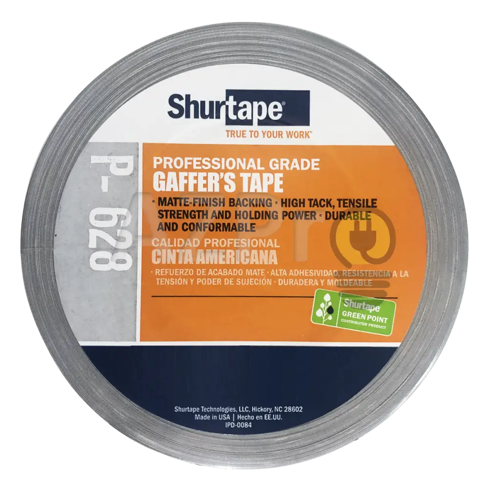 Cinta Gaffer Tape Mate 2 Pulgadas (48 Milimetros Mm) X 55 Metros Mt Gris Shurtape Electrónica >