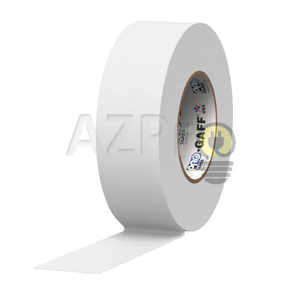 Cinta Gaffer Tape Mate 2 Pulgadas (48 Milimetros Mm) X 55 Metros Mt Blanca GAFF2CLW Protapes Progaff Electrónica >
