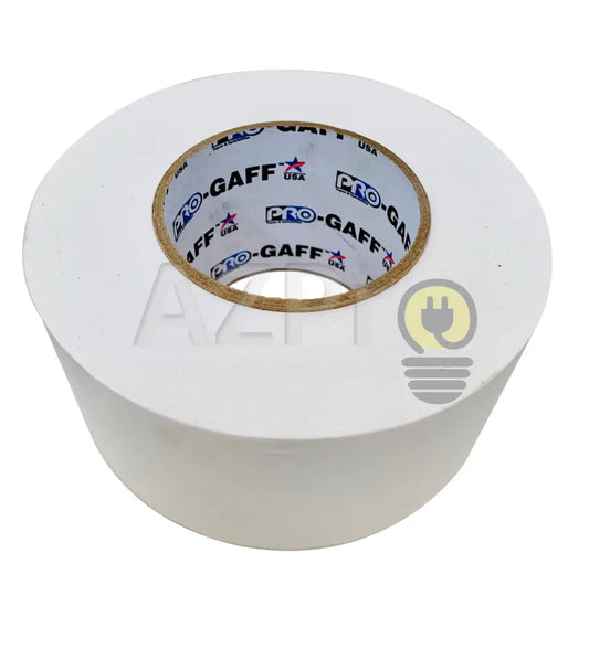 Cinta Gaffer Tape Mate 2 Pulgadas (48 Milimetros Mm) X 55 Metros Mt Blanca Protapes Progaff