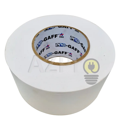 Cinta Gaffer Tape Mate 2 Pulgadas (48 Milimetros Mm) X 55 Metros Mt Blanca Protapes Progaff