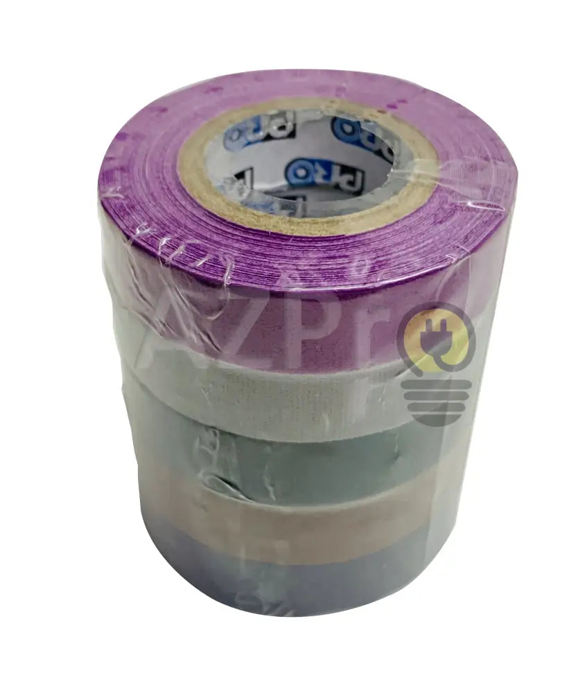 Cinta Gaffer Tape Spike Dark 1/2 Pulgada X 5.5 Mt 5 Pack Protapes Electrónica > Audio Equipos Para