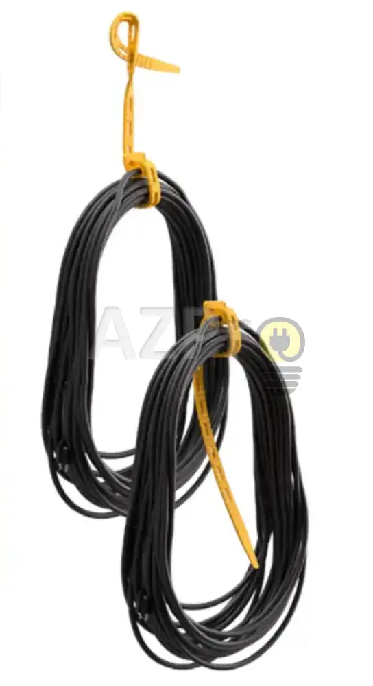 Cinturon Sujetador y Organizador de cables Amarillo CT-20-YW Cord-Tie - Electrónica > Audio > Equipos para escenario