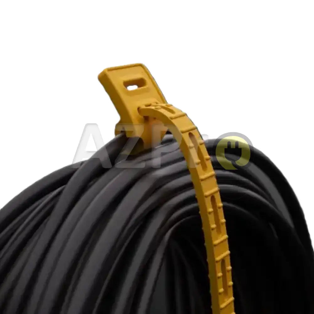 Cinturon Sujetador y Organizador de cables Amarillo CT-20-YW Cord-Tie - Electrónica > Audio > Equipos para escenario