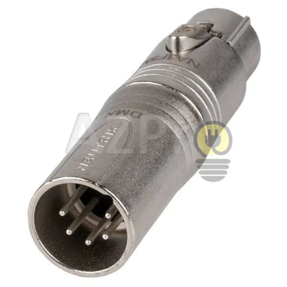 Conector Adaptador Xlr Hembra 3 pines a Xlr Macho 5 pines NA3F5M Neutrik - Electrónica > Audio > Equipos para escenario