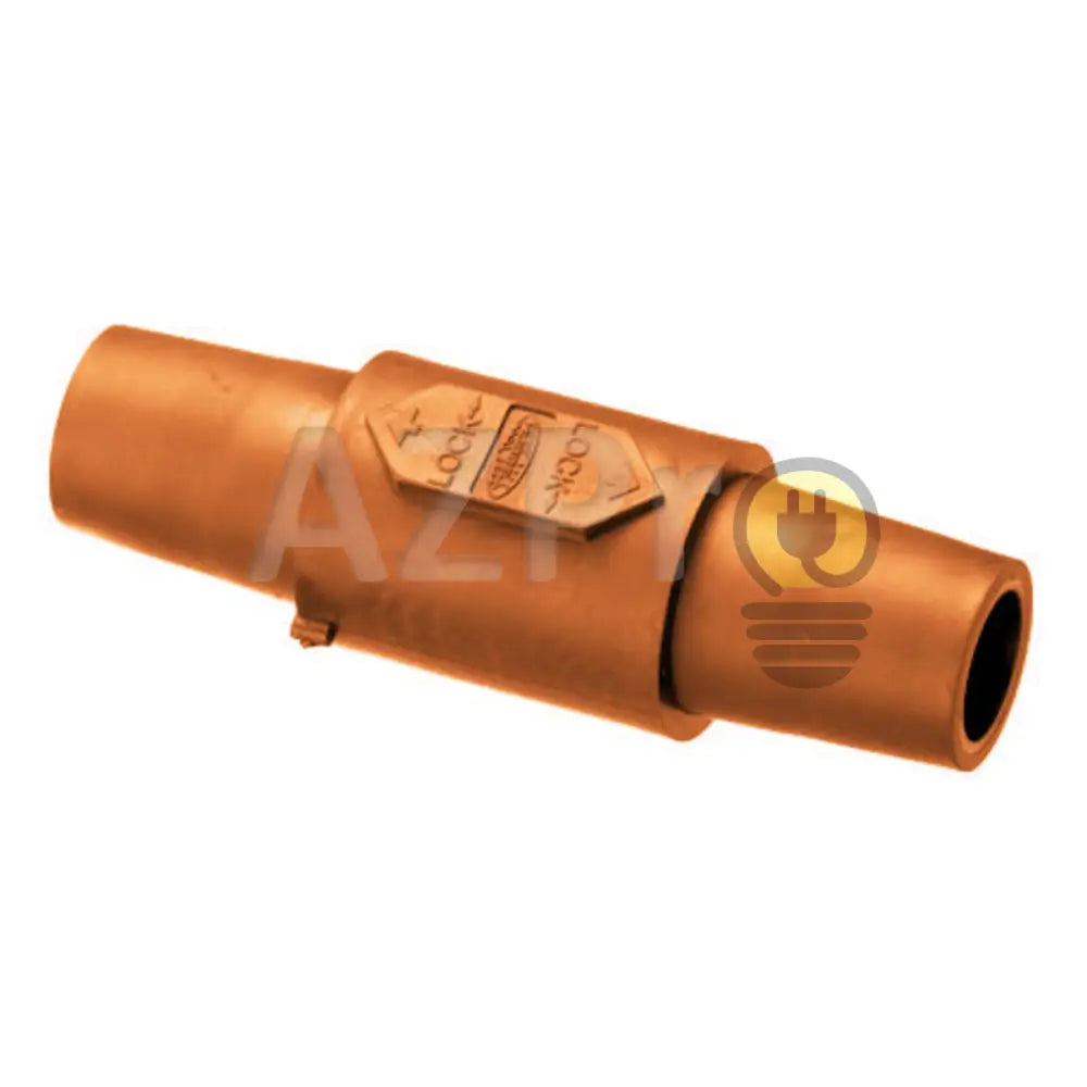 Conector Camlock Dbl Doble Hembra Linea 400A Hbldfo Naranja Hubbell Electrónica > Audio Equipos