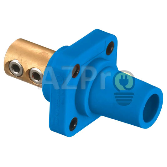 Conector Camlock Double Set Chasis Hembra 400 Amperes Amp Hblfr Azul Hubbell Electrónica > Audio
