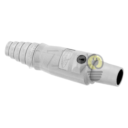 Conector Camlock Linea Hembra Cable 300-400 Amperes Amp Hbl400F Blanco Hubbell Electrónica > Audio