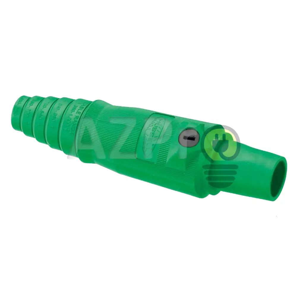 Conector Camlock Linea Hembra Cable 300-400 Amperes Amp Hbl400F Verde Hubbell Electrónica > Audio