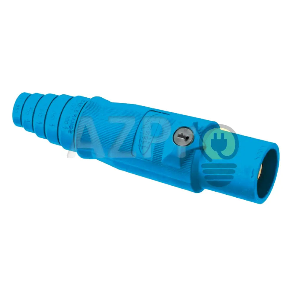 Conector Camlock Linea Macho Cable 300-400 Amperes Amp Hbl400M Azul Hubbell Electrónica > Audio