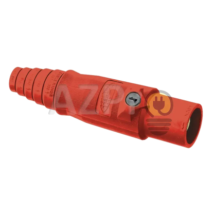 Conector Camlock Linea Macho Cable 300-400 Amperes Amp Hbl400M Rojo Hubbell Electrónica > Audio