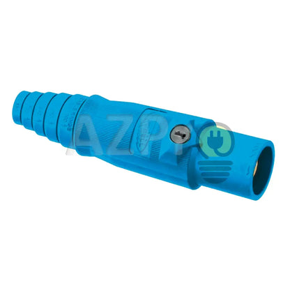 Conector Camlock Linea Macho Cable 300-400 Amperes Amp Hbl400M Azul Hubbell Electrónica > Audio