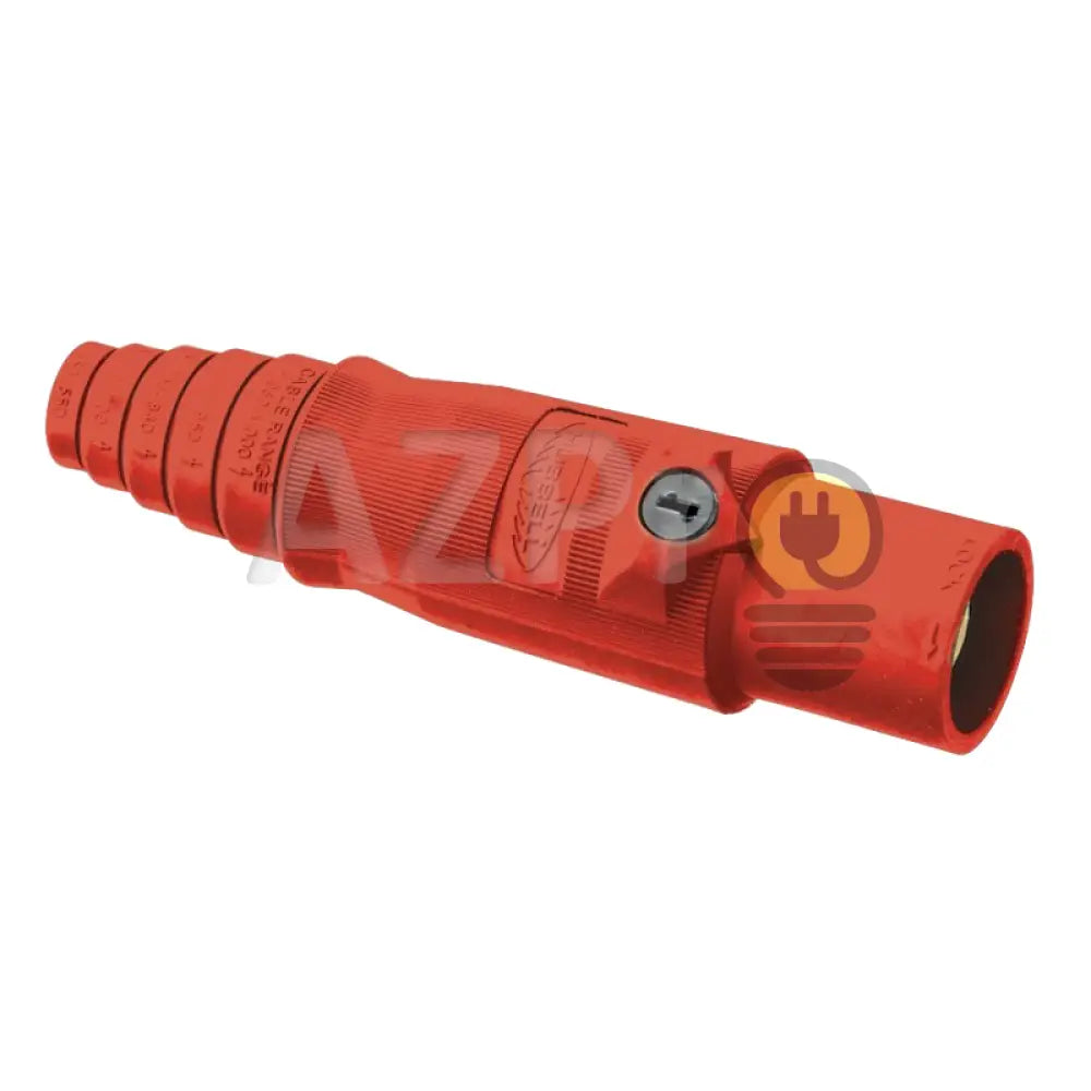 Conector Camlock Linea Macho Cable 300-400 Amperes Amp Hbl400M Rojo Hubbell Electrónica > Audio