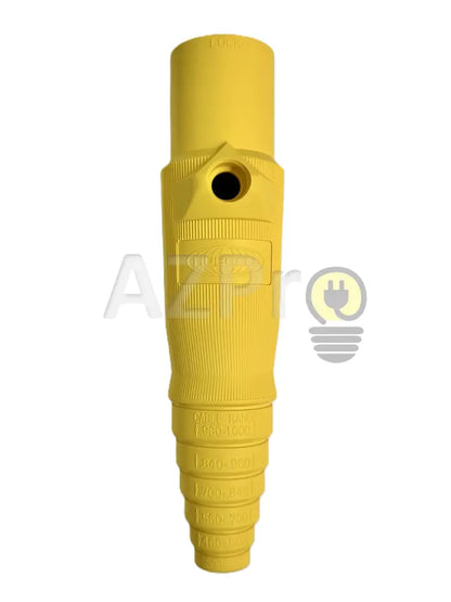 Conector Camlock Linea Macho Cable 300-400 Amperes Amp HBL400MY Amarillo Hubbell Electrónica > Audio > Equipos para