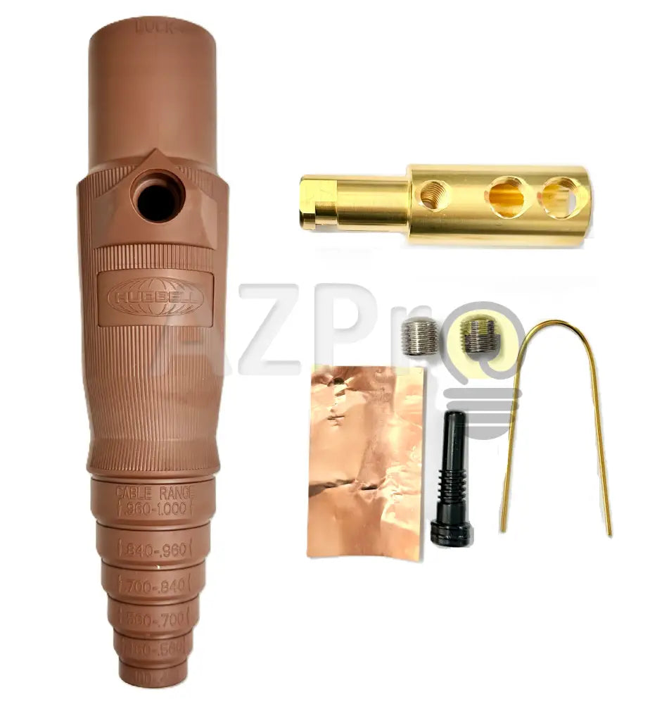 Conector Camlock Linea Macho Cable 300-400 Amperes Amp HBL400MBN Cafe Hubbell Electrónica > Audio > Equipos para