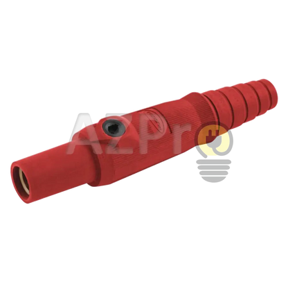 Conector Camlock Mini Linea Hembra 150 Amperes Amp Hbl15F Rojo Hubbell Electrónica > Audio Equipos