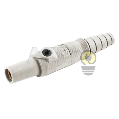 Conector Camlock Mini Linea Hembra 150 Amperes Amp Hbl15F Blanco Hubbell Electrónica > Audio Equipos