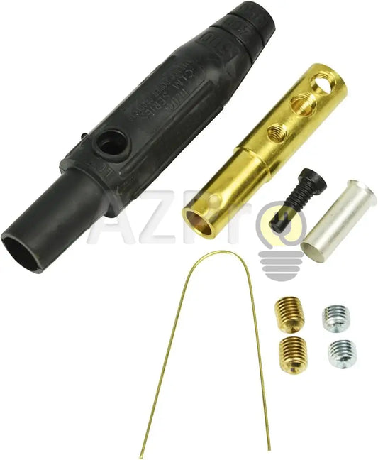 Conector Camlock Mini Linea Hembra 150 Amperes CLM2F Negro Marinco Electrónica > Audio > Equipos para escenario