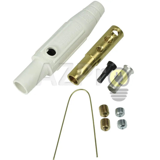 Conector Camlock Mini Linea Hembra 150 Amperes CLM2F Blanco Marinco Electrónica > Audio > Equipos para escenario