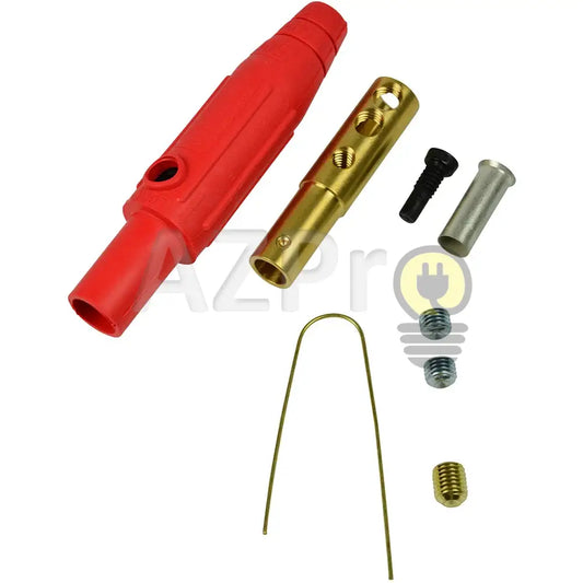 Conector Camlock Mini Linea Hembra 150 Amperes CLM2F Rojo Marinco Electrónica > Audio > Equipos para escenario
