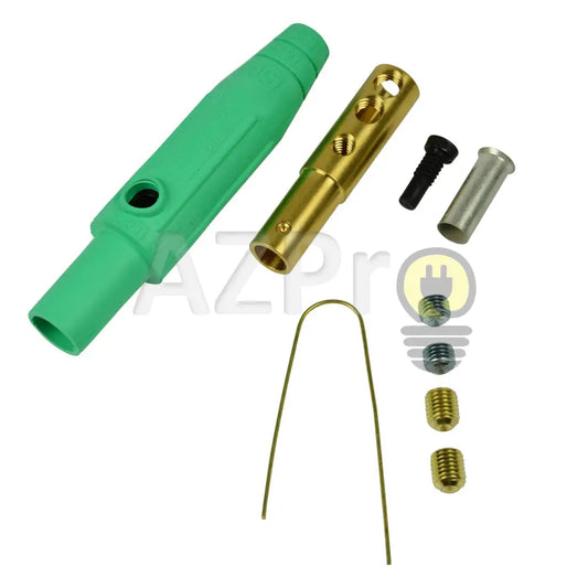 Conector Camlock Mini Linea Hembra 150 Amperes CLM2F Verde Marinco Electrónica > Audio > Equipos para escenario