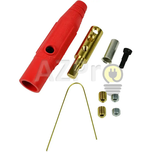 Conector Camlock Mini Linea Macho 150 Amperes CLM2M Rojo Marinco Electrónica > Audio > Equipos para escenario
