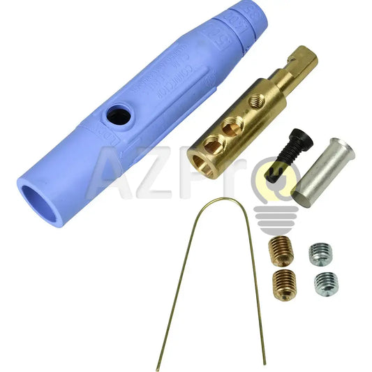 Conector Camlock Mini Linea Macho 150 Amperes CLM2M Azul Marinco Electrónica > Audio > Equipos para escenario