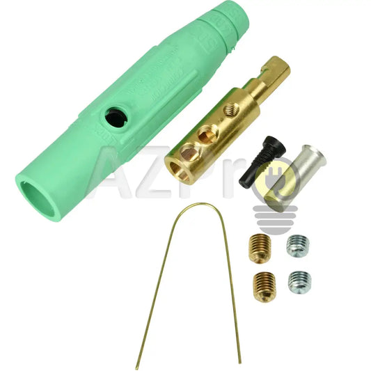 Conector Camlock Mini Linea Macho 150 Amperes CLM2M Verde Marinco Electrónica > Audio > Equipos para escenario