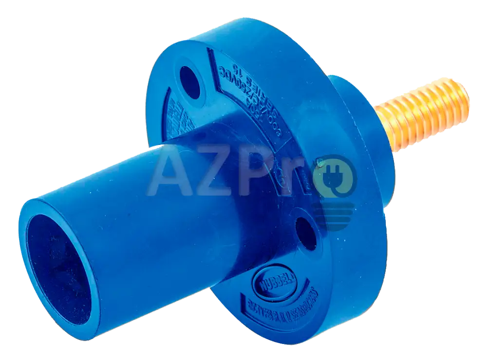 Conector Camlock Mini Tornillo Macho 150 Amperes Amp Hbl15Mrs Azul Hubbell Electrónica > Audio