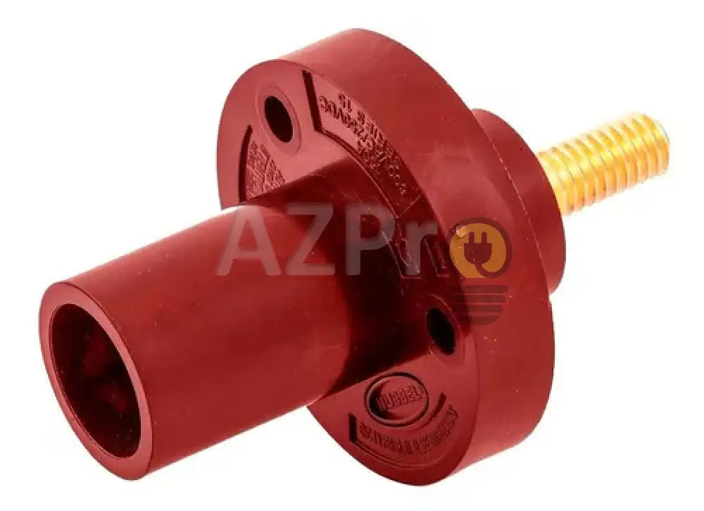 Conector Camlock Mini Tornillo Macho 150 Amperes Amp Hbl15Mrs Rojo Hubbell Electrónica > Audio