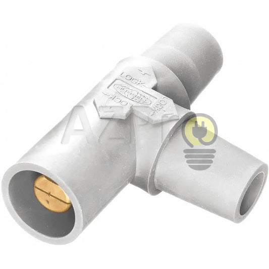 Conector Camlock T Tapping Linea 400A 1M 2H Blanco HBLTW Hubbell Electrónica > Audio > Equipos para escenario