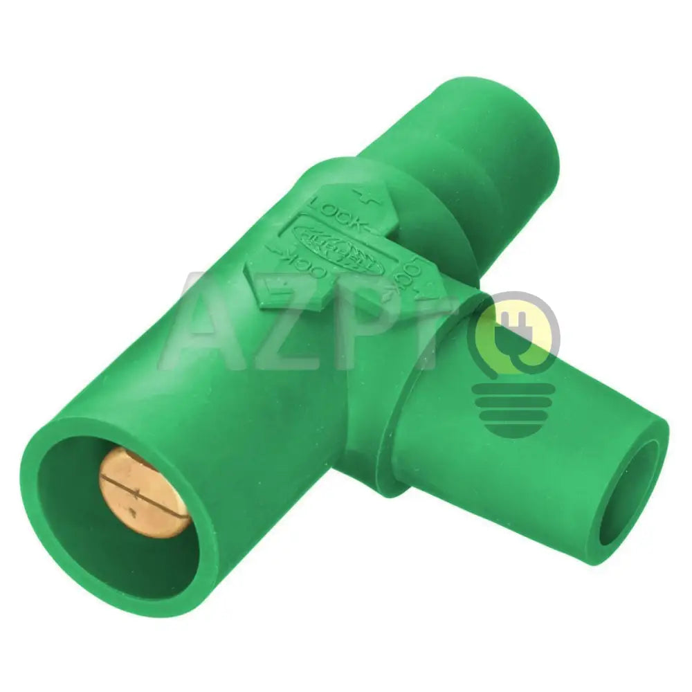 Conector Camlock T Tapping Linea 400A 1M 2H Verde HBLTGN Hubbell Electrónica > Audio > Equipos para escenario