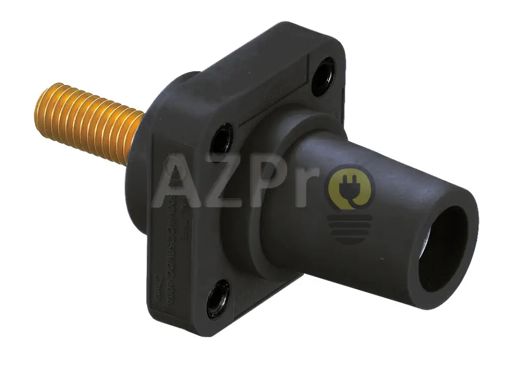 Conector Camlock Tornillo Chasis Hembra 400 Amperes Amp Hblfrs Negro Hubbell Electrónica > Audio